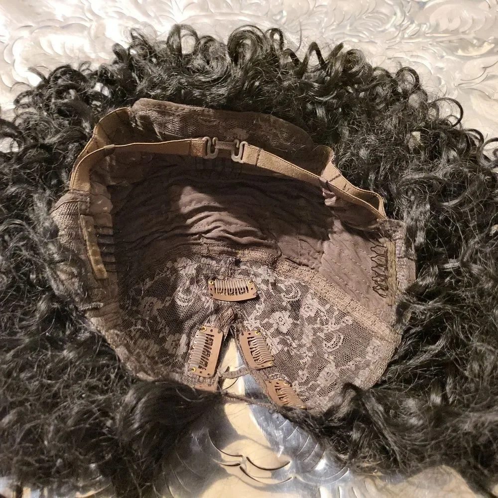 A gorgeous synthetic wig,made of the finest synthetic materials nwt!